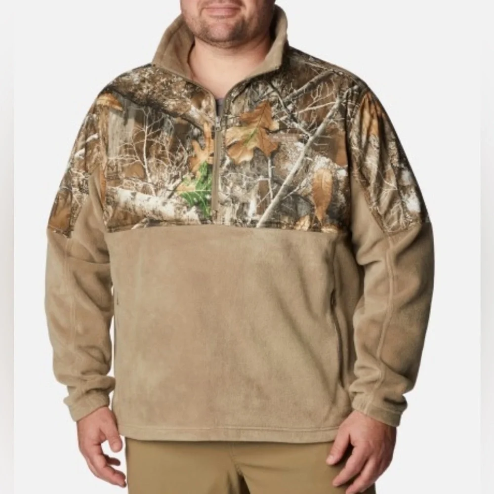 Columbia  Men's Sportswear PHG Fleece Overlay 1/4 Zip